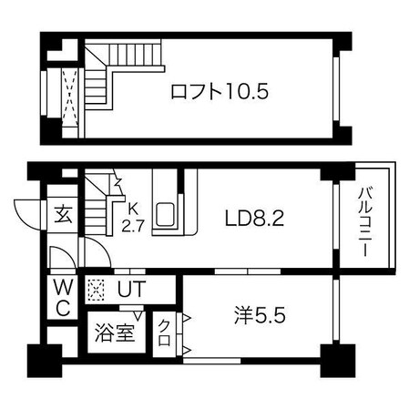 ＣＡＬＭ・ＬＩＶの物件間取画像